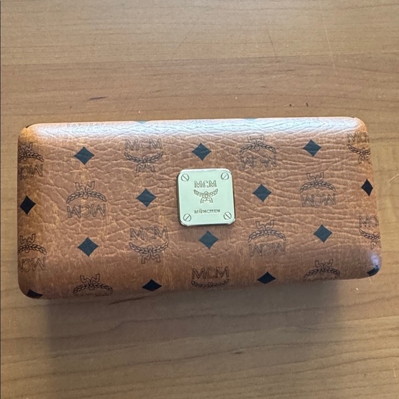 MCM Bordeaux Rectangular Sunglasses in Case main image 8